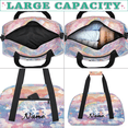 thumbnail image 5 of Qzaxky Custom Dance Bag Personalized Gym Bag Duffle Bag Large Dance Bags for Girls with Name Overnight Bag Sky Unicorn, 5 of 7