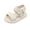Beige, variant on UngA Toddler Boy Sandals Toddler Boys Girls Buckle Sandals Comfort Open Toe Sandal with Adjustable Back Strap Beige,12.5