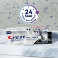 thumbnail image 3 of (2 Pack) Crest 3D White Brilliance Charcoal Teeth Whitening Toothpaste, 4.6 oz, 3 of 7