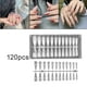 thumbnail image 1 of 120x Manicura Uñas postizas artificiales para Salon Home DIY, 12 tamaños, se puede pintar aplicar con gel, acrílico o esmalte de uñas , mi E Yinane Puntas de uñas falsas, 1 of 7