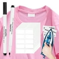thumbnail image 4 of serony 100pack/lot Individuality Personalized Writable White Name Tags ple To Blank Name Tags 5Set, 4 of 6