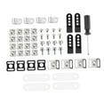 thumbnail image 4 of Colaxi Hockey Helmet Repair Set Screws Hardware Wear Resistant Convenient Sturdy Stable Portable Helmet Replacement Parts for Riding, 4 of 8