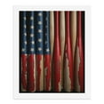 thumbnail image 5 of Paint By Numbers Kit for Adults Beginner - DIY Patriotic Baseball Bats Display Canvas Painting Kits for Adults, Frameless Paint By Number for Adults for Home Wall Decor 16x20 Inch, 5 of 7