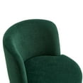 thumbnail image 5 of Christopher Knight Home 360° Swivel Barrel Accent Chair, Chenille Upholstered Round Vanity Chair, Green, 5 of 10