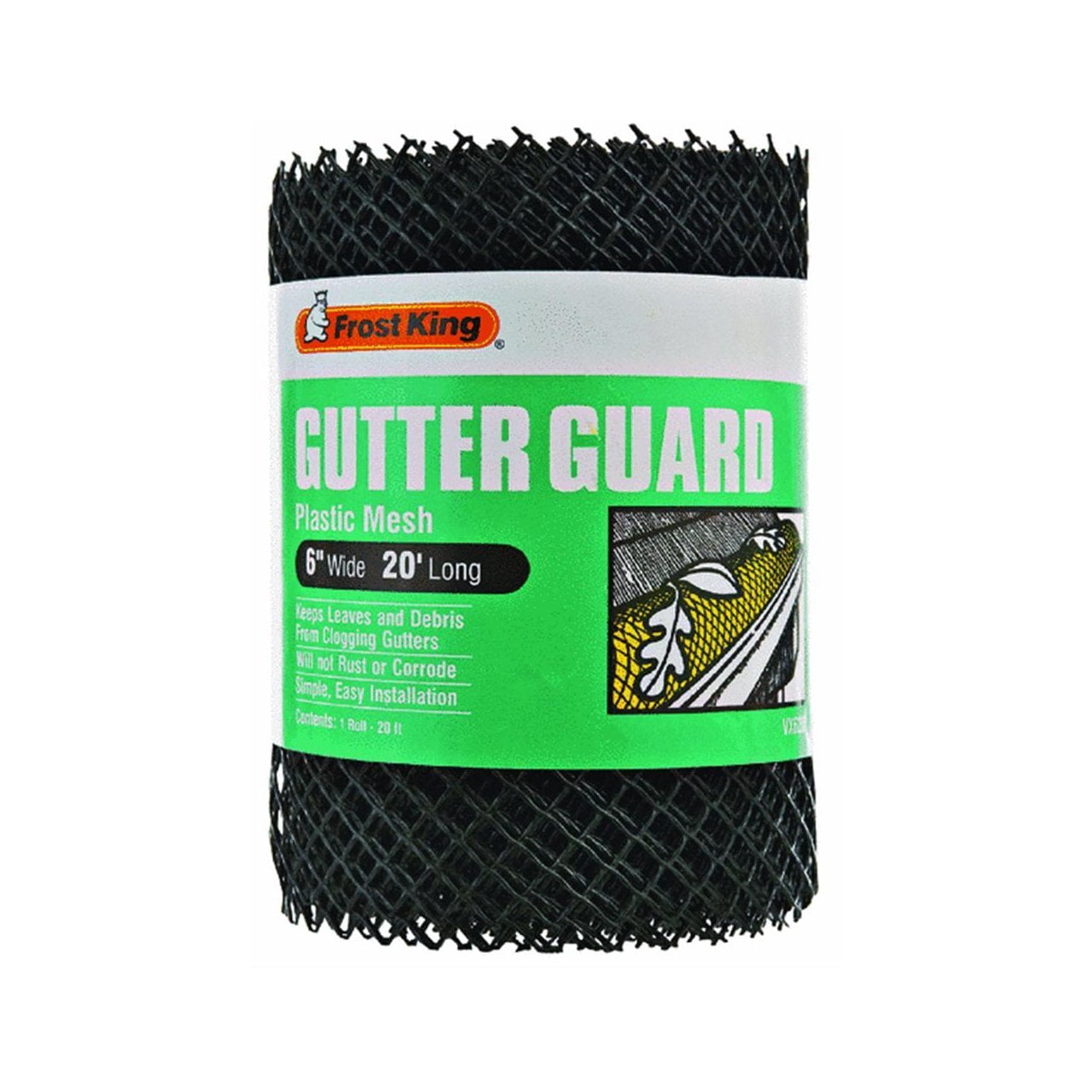 Thermwell Products VX620 6 x20' Plastic Gutt Guard 2 Pack