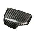 thumbnail image 3 of NS Real Carbon Fiber Gear Shift Knob Cover Sticker Trim for Audi A4/A5 2017-2018, for Audi Q7 2016-2018, 3 of 5