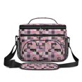thumbnail image 2 of Lunch Box Pioneer Flower Floral Print Pattern Insulated Lunch Bag for Women Men,Medium Leakproof Lunchbox Cooler Bag Adjustable Strap,10 X 6.7 X 8 Inches, 2 of 6