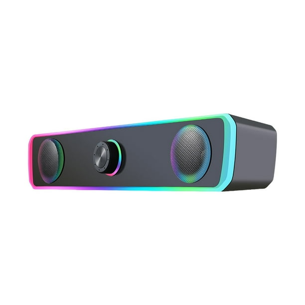 Pisexur Electrónica para Hombres, Altavoces con Cable para Computadora, Audio para Computadora de Escritorio, Portátil, Audio Pequeño, Altavoces con Cable, Subwoofer, Audio para Niños, Electrónica, O