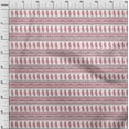 thumbnail image 3 of oneOone Georgette Viscose Fabric Stripe|Swirl & Floral Block Printed Craft Fabric BTY 42 Inch Wide, 3 of 4