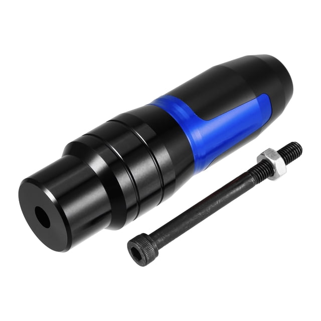Unique Bargains Blue Motorcycle Frame Exhaust Slider Anti-Collision Protector Aluminum Alloy for BMW R1250 2019-2023