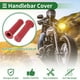thumbnail image 3 of Juego de cubiertas de empuñaduras de motocicleta de goma de 7/8" 22mm y 15/16" 24mm para motocicleta, scooter, bicicleta y ATV, rojo, 1 juego, 3 of 7