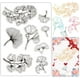 thumbnail image 1 of Sellos de goma transparentes con forma de hojas de ginkgo. Ideales para primavera y otoño. Sellos de silicona transparentes para sellos postales, manualidades, tarjetas, álbumes de fotos y decoración., 1 of 9