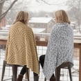 thumbnail image 5 of Joyfy Soft Grey Leopard Fleece Throw Blanket 50x60 Inches, 280GSM Cozy Cute Blanket for Couch - Aesthetic Home Room Decor and Gift for Women, Mom, Girls, 5 of 8