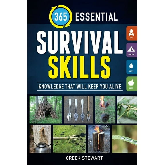 365 Essential Survival Skills: Knowledge That Will Keep You Alive, (Paperback)