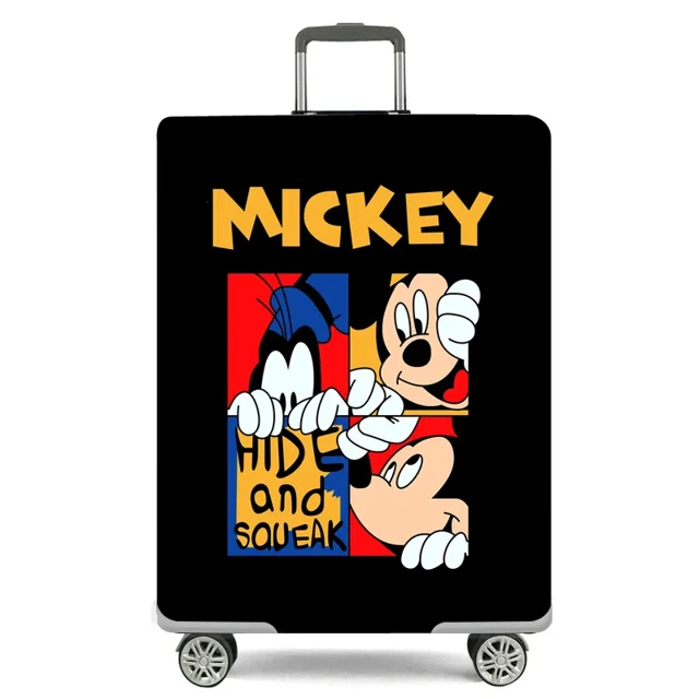 Housse de Protection pour Valise à Roulettes, Housse de Valise Élastique 3D Dessin Animé, Housse de Protection pour Valise 19-32 Pouces, Accessoires de Voyage, B2 m