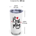 thumbnail image 2 of Gifts for Mom from Daughter Son - Mothers Day Christmas Birthday Gifts for Mom - Travel Coffee Tumbler 20 oz, Stainless Steel Mug with Lid, 2 of 6