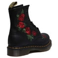thumbnail image 3 of Dr. Martens 1460 Vonda Boots 8 Eye Floral Womens Shoes - Black, 3 of 6