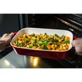 thumbnail image 3 of STAUB Ceramique Rectangular Baking Dish Set Cherry 3 Piece, 3 of 10