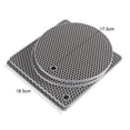 thumbnail image 5 of 4Pcs/Set Place Mats Flexible Non-stick Honeycomb Design Portable Silicone Table Pot Bowl Mats Kitchen Supplies, 5 of 8