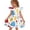White, variant on Grblisyd Little Girls Back to School Dress Cute Print Flutter Dresses Cartoon Pencil School Print Dresses First Day Of School Outfits For Girls