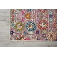 thumbnail image 5 of Nourison Passion Floral Silver 2'2" x 7'6" Area Rug, (2x8), 5 of 6