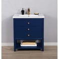 thumbnail image 2 of Design Element Group Logan 30" Single Sink Vanity in Blue, 2 of 9