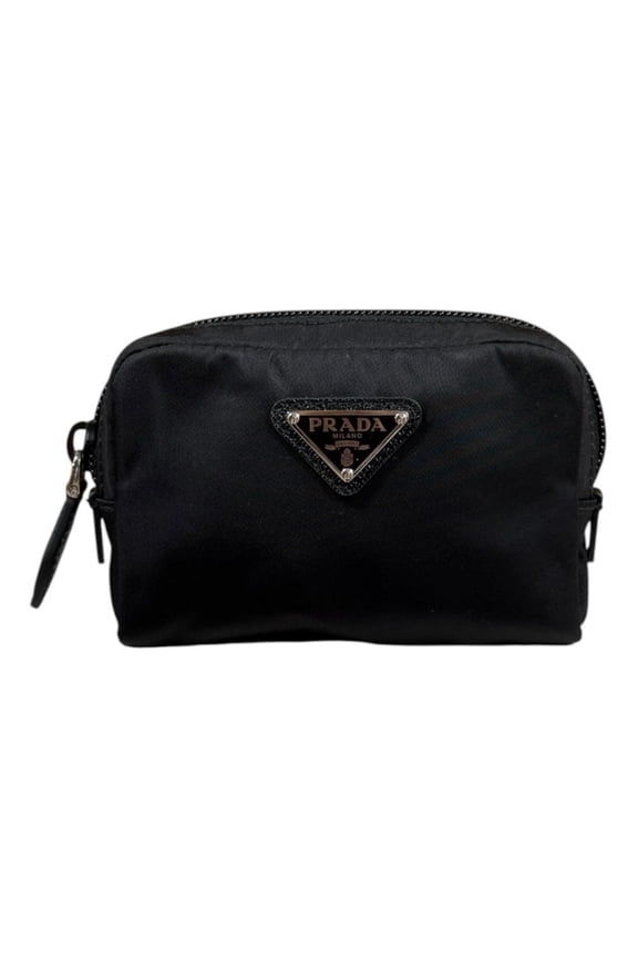 Pre-Owned Prada Micro Nylon Pouch Handbag 1ND339 Men's Women's PRADA