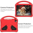 thumbnail image 3 of Allytechgroup Kids Case for iPad Pro 11 Inch 4th/3rd/2nd/1st Gen,  iPad Air 4 /5 EVA Shockproof Heavy Duty Case with Foldable Kickstand / Handle Kids Friendly Case for Boys Girls Children, Red, 3 of 7