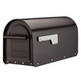 thumbnail image 1 of Architectural Mailboxes 5560RZ-SR Sequoia Postmount Mailbox, Medium, Rubbed Bronze, 1 of 1