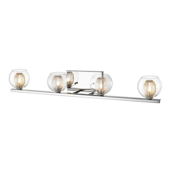 Z-Lite Auge 4-Light Vanity, Chrome