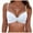 White, variant on Women's Bikini Top Swimsuit Push Up Hard Cup Solid Color Split Casual Beach Vacation Pool Party, Yellow XXL