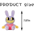 thumbnail image 3 of Digital Circus Plush,the Amazing Pomni And Jax Plushies Toy,new Digital Circus Stuffed Plush Toys,cartoon Image Pillow Gifts (2pcs), 3 of 5