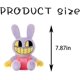 thumbnail image 3 of Digital Circus Plush,the Amazing Pomni And Jax Plushies Toy,new Digital Circus Stuffed Plush Toys,cartoon Image Pillow Gifts (2pcs), 3 of 5