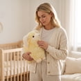 thumbnail image 4 of Plush Sheep Stuffed Animal, Soft Yellow 16.5 inch Cute Lamb Plush Doll, Fluffy Cartoon Animal Toy for Girls Kids, Ideal Birthday Present Home Decorative Companion, 4 of 7