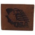 thumbnail image 2 of Real Genuine Leather RFID Blocking Wallets Mens Wallet Bifold Classic Engraved Logos, 2 of 60