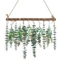 thumbnail image 1 of Decoración de baño Decoración para colgar en la pared de eucalipto falso - Hojas de eucalipto falsas Greening Farmhouse Rústico para colgar en la pared Boda, dormitorio, cocina, guardería, 11 Feliz Sencillez, 1 of 5