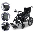 thumbnail image 4 of Comfygo Fauteuils Roulants Électriques Légers pour Adultes, Fauteuil Portable, Bleu, 4 of 6