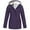 Purple, variant on Cardigan for Women Lightweight Dressy Women Plus Velvet Solid Jackets Outdoor Waterproof Hooded Raincoat Windproof Coats Women Cardigans Sweater Hoodies