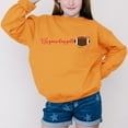thumbnail image 5 of Boys Sweatshirts Child Kids Winter Long Sleeve Football Printing Pullover Tops Clothes Boys Hoodie Orange 130, 5 of 5