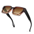 thumbnail image 3 of Gafas de Sol FEISEDY Retro 90s Cuadradas UV400 B2385 para Mujeres y Hombres, 3 of 8