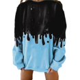 thumbnail image 1 of Sudaderas Navideñas Para Mujer Tallas Grandes Manga Larga Tie-Dye Casual Pullover Tops Odeerbi  ODB208625, 1 of 6