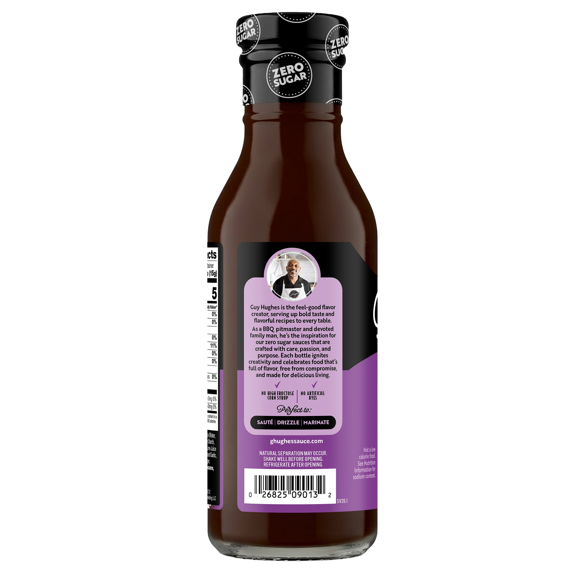 G Hughes Sugar Free Sesame Teriyaki Marinade, 12 oz