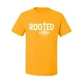 thumbnail image 2 of Wild Bobby Rooted in Christ Inspirational/Christian Men Graphic Tee, Gold, 3X-Large, 2 of 5