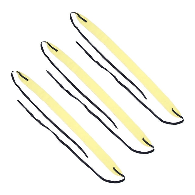 Tampon de Sax, Chiffon de Nettoyage pour Flûte 3 Pcs Microfibre Jaune + Bleu Foncé pour Tube Intérieur