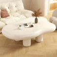 thumbnail image 3 of Mesa de té de nube, casa nórdica, casa pequeña, mesa Irregular, estilo crema francés, sala de estar, mesa de postre y café, muebles, 3 of 4