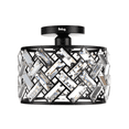 thumbnail image 1 of Lámpara De Techo Metal Vidrio Moderna Home Belug Negro, 1 of 5