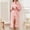 Pink, variant on BLTIBY Womens Lightweight Bathrobe Soft Kimono Robes Terry Cloth Bathrobe Knee Length Bath Gown Flannel Mixed Color Fluff Warm Home Clothes Blue S