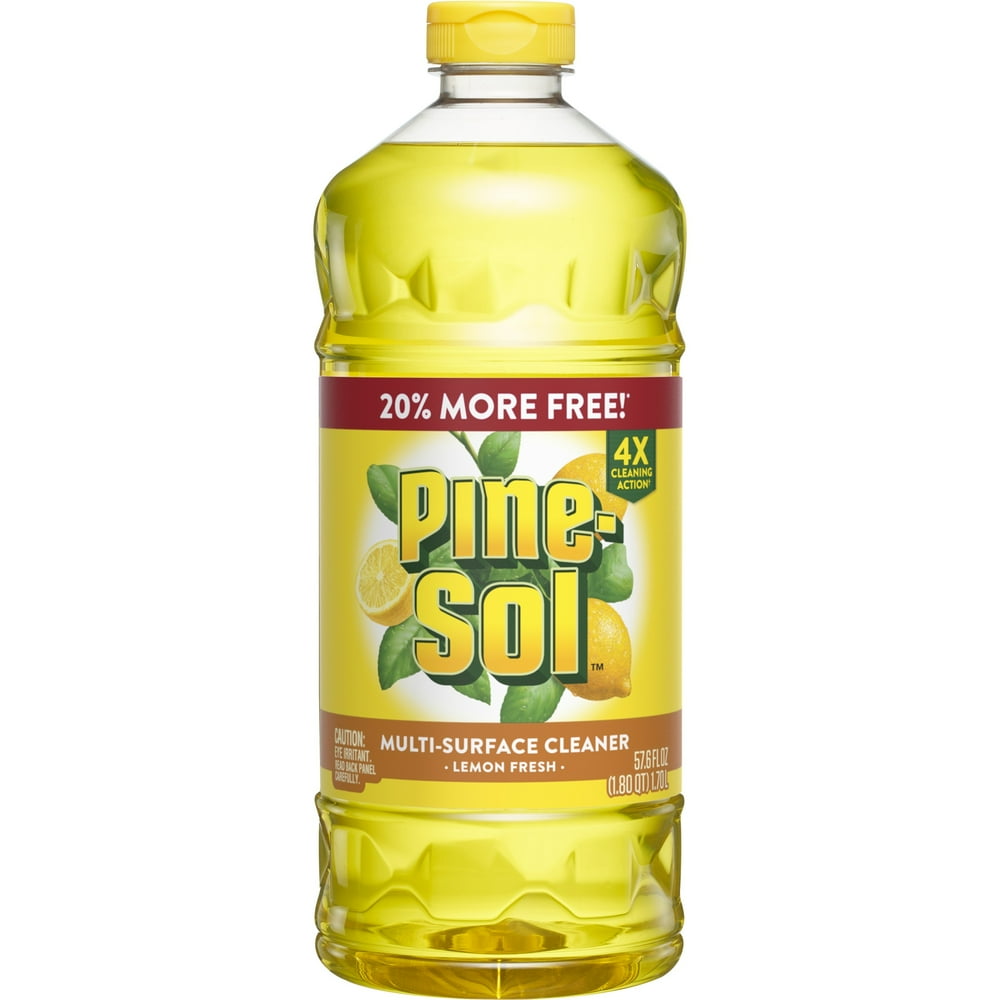 PineSol All Purpose MultiSurface Cleaner, Lemon Fresh, 57.6 Ounces