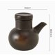 thumbnail image 1 of Olla de vinagre for cocina, botella de aceite for restaurante, botella de condimento de cerámica con tapa, olla for salsa de soja for cocina casera, 1 unidad, 1 of 2
