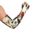 thumbnail image 2 of ALAZA Bohemia Flowers UV Sun Protection Arm Sleeves UPF 50+ Compression Cooling Sleeve 1 Pair, 2 of 7